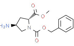 (2R,4S)-4-AMINO-1-CBZ-PYRROLIDINE-2-carboxylic acid methyl ester
