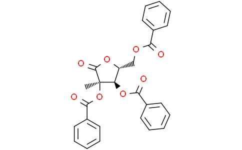 [(2R,3R,4R)-3,4-dibenzoyloxy-4-methyl-5-oxo-tetrahydrofuran-2-yl]methyl benzoate
