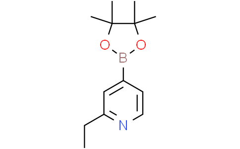 2-ethyl-4-(tetramethyl-1,3,2-dioxaborolan-2-yl)pyridine