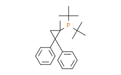 (1-甲基-2，2-二苯基环丙基)二叔丁基膦,97%