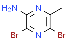 2-氨基-3，5-二溴-6-甲基吡嗪,95%