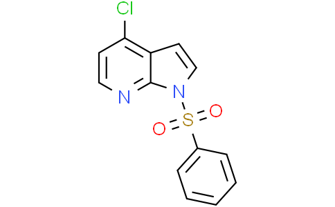 1-(benzenesulfonyl)-4-chloro-1H-pyrrolo[2,3-b]pyridine