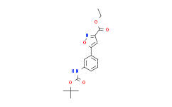 5-(3-Boc氨基)苯基异噁唑-3-羧酸甲酯,98%