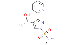 Boronic acid, [1-[(diMethylaMino)sulfonyl]-3-(2-pyridinyl)-1H-pyrazol-4-yl]- (9CI)