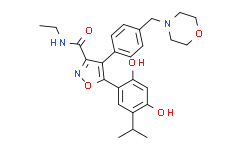 5-[2,4-二羟基-5-(1-甲基乙基)苯基]-n-乙基-4-[4-(4-吗啉甲基)苯基]-3-异噁唑羧酰胺