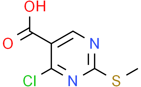 4-chloro-2-methylsulfanyl-pyrimidine-5-carboxylic acid