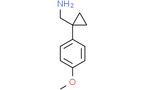 (1-(4-Methoxyphenyl)cyclopropyl)methanamineCas:75180-45-9