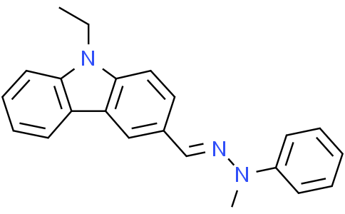 9-Ethylcarbazole-3-carboxaldehyde N-Methyl-N-phenylhydrazoneCas:75232-44-9