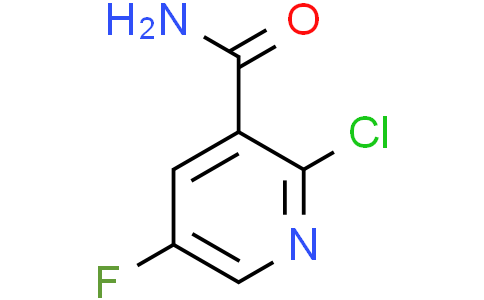 2-chloro-5-fluoro-pyridine-3-carboxamide