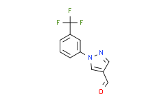 1-(3-三氟甲基苯基)吡唑-4-甲醛,95%