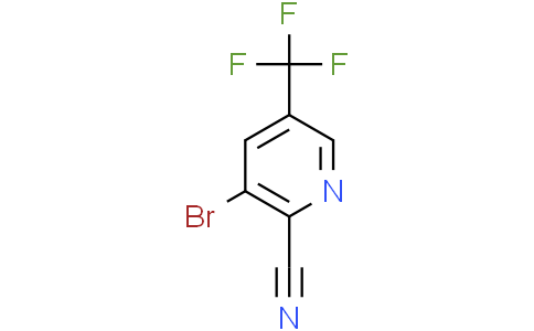 3-bromo-5-(trifluoromethyl)pyridine-2-carbonitrile