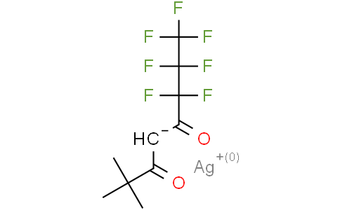 (6,6,7,7,8,8,8-七氟-2,2-二甲基-3,5-辛二酮酸)银