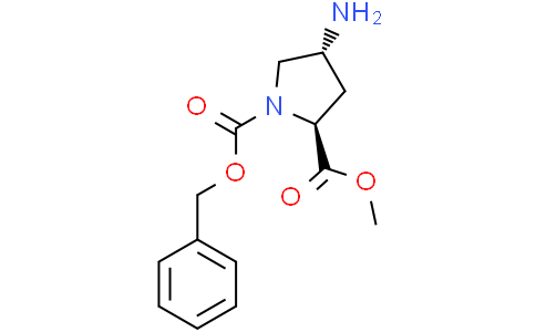 1-benzyl-2-methyl (2S,4R)-4-aminopyrrolidine-1,2-dicarboxylate