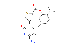 (2R，5S)-(1R，2S，5R)-5-(4-氨基-5-氟-2-氧代-1(2H)-嘧啶基)-1，3-噻烷-2-羧酸(1R，2S，5R)-5-甲基-2-(1-甲基乙基)环己酯,≥95%