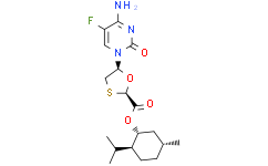 (2R，5S)-(1R，2S，5R)-5-(4-氨基-5-氟-2-氧代-1(2H)-嘧啶基)-1，3-噻烷-2-羧酸(1R，2S，5R)-5-甲基-2-(1-甲基乙基)环己酯,≥95%