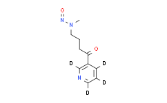 4-（甲基亚硝胺基）-1-（3-吡啶基）-1-丁酮-d4