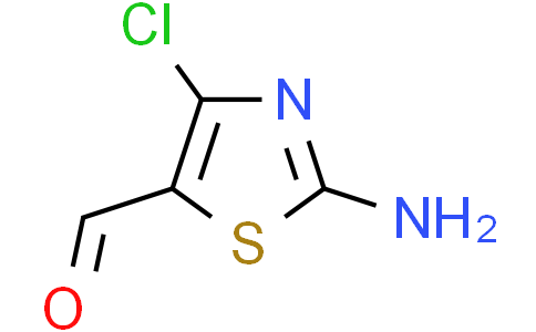 2-amino-4-chloro-thiazole-5-carbaldehyde