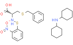 N-(2-硝基苯亚磺酰基)-S-苯甲基-L-半胱氨酸双环己基铵盐