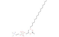 1-O-棕榈基-2-乙酰基-rac-甘油-3-磷酸胆碱