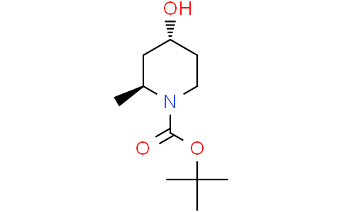 tert-butyl (2S,4R)-4-hydroxy-2-methylpiperidine-1-carboxylate