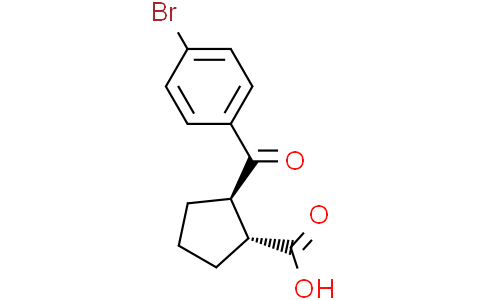 (1R,2R)-2-(4-Bromobenzoyl)Cyclopentane-1-Carboxylic AcidCas:791594-13-3