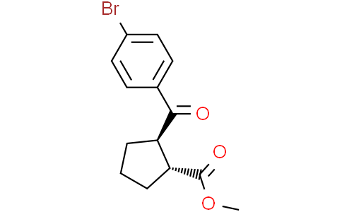 (1R,2R)-Methyl 2-(4-Bromobenzoyl)CyclopentanecarboxylateCas:791594-14-4