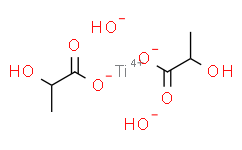 二羟基双(氢乳酸)合钛(IV)溶液,约44%于异丙醇，水中