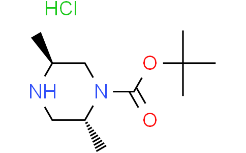 tert-butyl trans-2,5-dimethylpiperazine-1-carboxylate hydrochloride