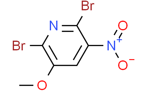 2,6-dibromo-3-methoxy-5-nitro-pyridine