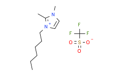 1-己基-2，3-二甲基咪唑三氟甲烷磺酸盐,98%
