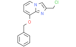 8-BENZYLOXY-2-CHLOROMETHYL-IMIDAZO[1,2-A]PYRIDINE