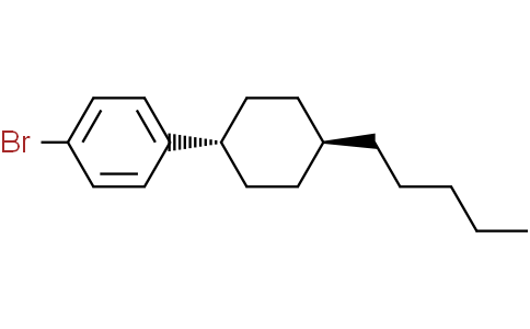 1-Bromo-4-(trans-4-pentylcyclohexyl)benzeneCas:79832-89-6