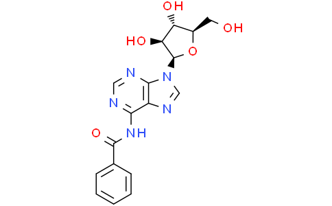 N-[9-[(2R,3S,4S,5R)-3,4-dihydroxy-5-(hydroxymethyl)tetrahydrofuran-2-yl]purin-6-yl]benzamide