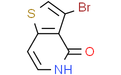3-溴-4-羟基噻吩并吡啶,97%