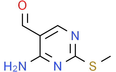 4-amino-2 -(methylmercapto)pyrimidine-5-formaldehyd