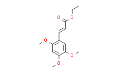 （E）-3-（2，4，5-三甲氧基苯基）丙烯酸乙酯,98%