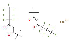 双(6，6，7，7，8，8，8，-七氟-2，2-二甲基-3，5-辛二酮酸)铜,99.99%
