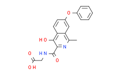 N-[(4-羟基-1-甲基-7-苯氧基-3-异喹啉)羰基]甘氨酸
