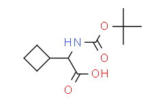 2-((tert-Butoxycarbonyl)amino)-2-cyclobutylacetic acid