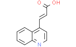 (2E)-3-(quinolin-4-yl)prop-2-enoic acid