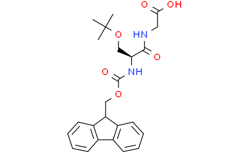 N-(((9H-fluoren-9-yl)methoxy)carbonyl)-O-(tert-butyl)-L-serylglycine