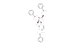 (2'R)-N-苯甲酰基-2'-脱氧-2'-氟-2'-甲基胞苷-3'，5'-二苯甲酸酯,97%