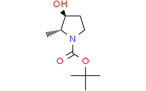 tert-butyl (2R,3S)-3-hydroxy-2-methylpyrrolidine-1-carboxylate