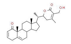 (22R)-27-Hydroxy-1-oxowitha-2,5,24-trienolide