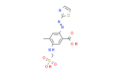 4-甲基-5-(磺甲氨基)-2-(2-噻唑偶氮)苯甲酸,97%