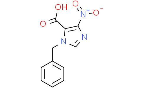 3-benzyl-5-nitro-imidazole-4-carboxylic acid
