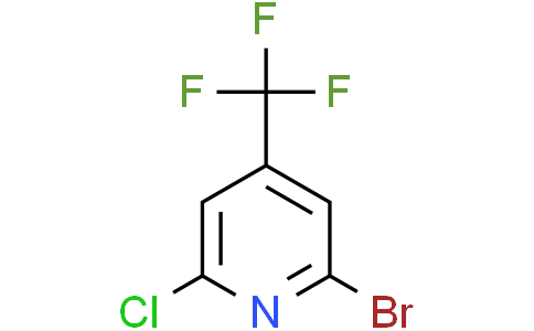 2-bromo-6-chloro-4-(trifluoromethyl)pyridine