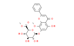 Wogonin 7-O-beta-D-glucuronide methyl ester