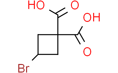 3-bromocyclobutane-1,1-dicarboxylic acid