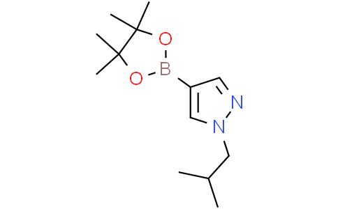 1-(2-methylpropyl)-4-(tetramethyl-1,3,2-dioxaborolan-2-yl)-1H-pyrazole